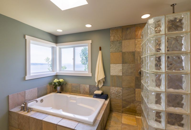 Custom Tile Work Around Bathtub